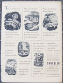 1944 Chrysler World War II Magazine Advertisment