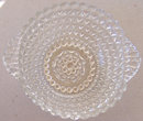 Vintage Diamond Quilted Tab Bowl in Crystal Color