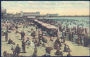 Bathing Scene Atlantic City, New Jersey 1914 Postcard