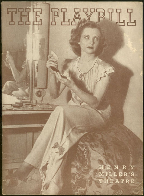 Playbill Helen Claire in Kiss the Boys Goodbye Jan 1939