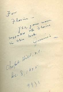 Gauntlet Signed by James Street 1945 Southen Fiction