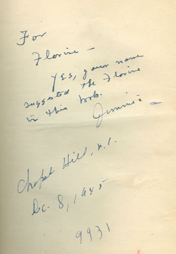 Gauntlet Signed by James Street 1945 Southen Fiction