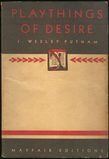 Playthings of Desire by J. Wesley Putnam Mayfair Paperback