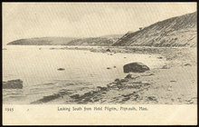 Postcard of Looking South from Hotel Pilgrim Plymouth, Massachusetts