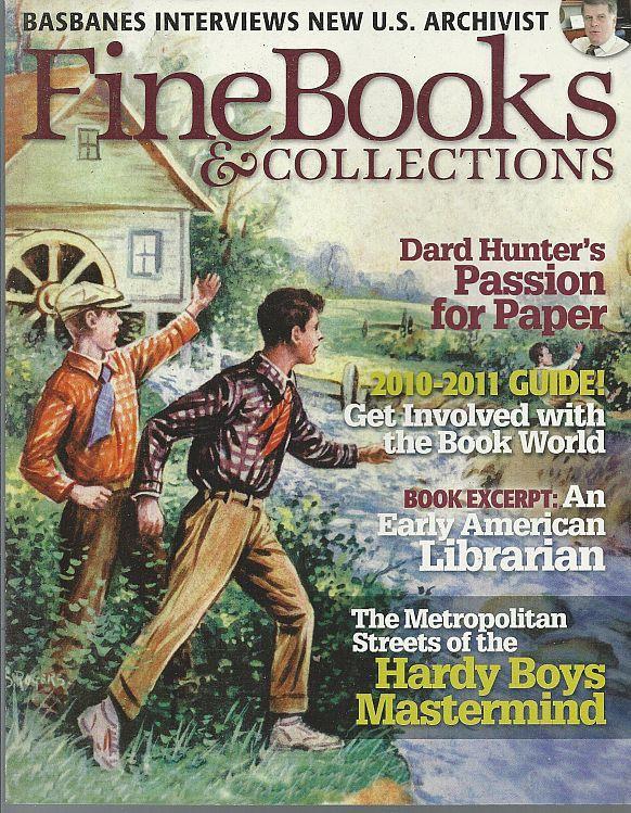 Fine Books and Collections Magazine Spring 2010 Edward Stratemeyer/Paper