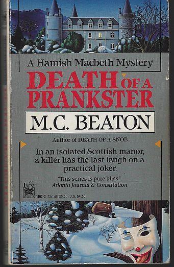 Death of a Prankster by M. C. Beaton A Hamish Macbeth Cozy Mystery #7 1993