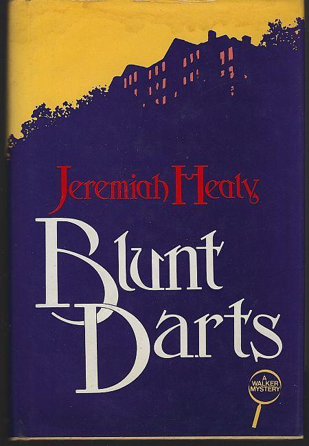 Blunt Darts by Jeremiah Healy 1984 1st edition w/ Dust Jacket John Francis Cuddy