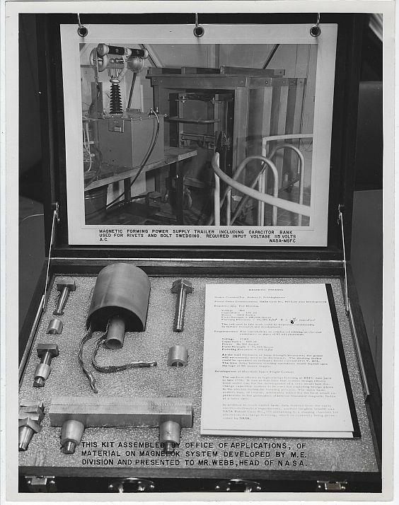 Original Photograph of Kit Assembled on Magnelok System Marshall Space Flight AL
