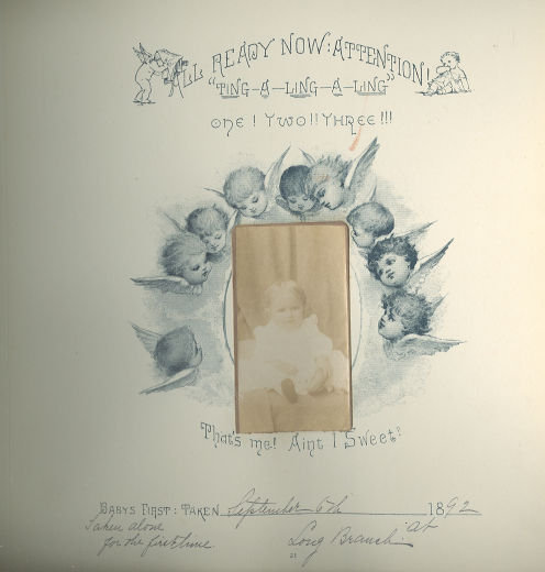 Baby's Biography Illustrated by Frances Brundage 1891