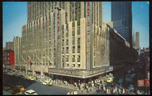 Postcard of Radio City Music Hall, New York City, New York