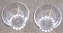 Set of Two Anchor Hocking Bubble Sherbet Glasses