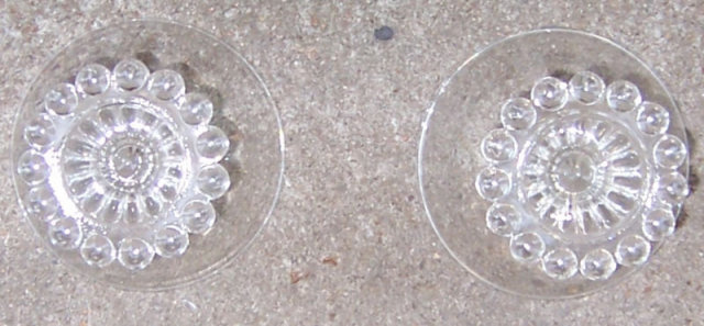 Set of Two Anchor Hocking Bubble Sherbet Glasses