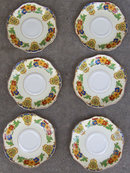 Set of Six John Maddock England Minerva Saucers