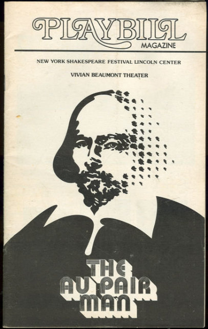 Playbill Au Pair Man Julie Harris and Charles Durning