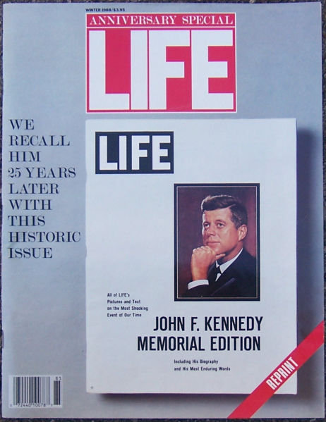 Life Magazine Winter 1988 Kennedy Issue Reprint