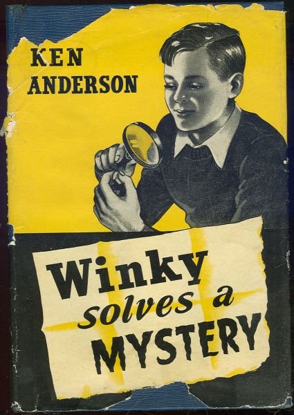 Winky Solves a Mystery by Ken Anderson 1948 1st ed DJ