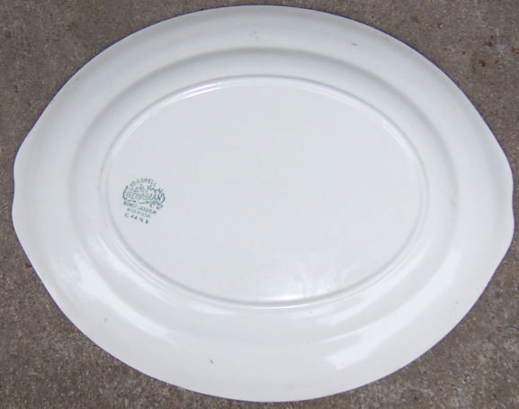 Homer Laughlin China Rhododendron Large Serving Platter