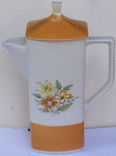 Grand Bahama, Japan Handpainted Stoneware Coffee Pot