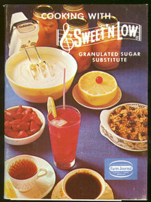 Cooking with Sweet 'n Low Sugar Substitute 1965 Recipes