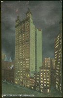 Postcard of Park Row Building, New York City, New York