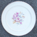 Vintage W.S. George China Derwood Dinner Plate