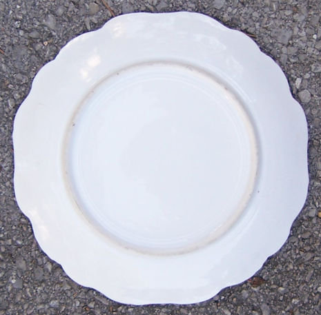 Victorian Embossed Small Plate with Roses