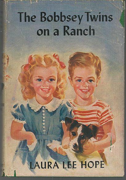 Bobbsey Twins on a Ranch by Laura Lee Hope 1935 with Dust Jacket Illustrated #28