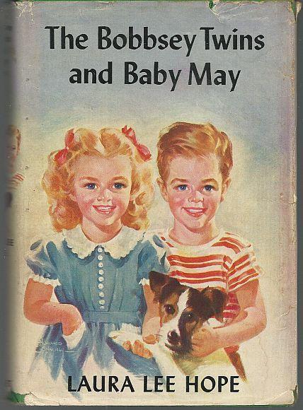 Bobbsey Twins and Baby May by Laura Lee Hope 1924 with Dust Jacket Illus #17