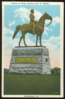 Statue of Major General Meade, Gettysburg, Pennsylvania