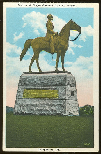 Statue of Major General Meade, Gettysburg, Pennsylvania