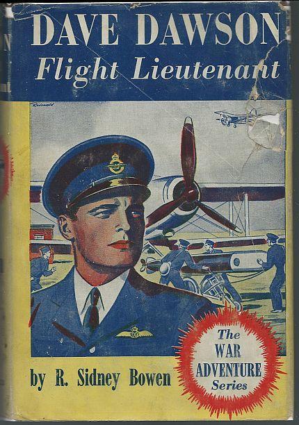 Dave Dawson Flight Lieutenant by R. Sidney Bowen 1941 Boy's Series #5 DustJacket