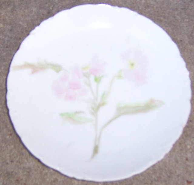 Rosenthal Versailles Bread and Butter Plate Pink Flower