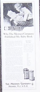 Mennen Talcum Powder 1921 Magazine Advertisement
