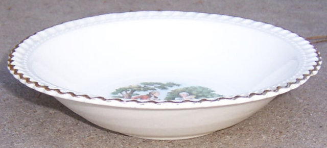 Harker China Royal Gadroon Colonial Couple Berry Bowl