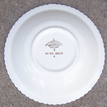 Harker China Royal Gadroon Colonial Couple Berry Bowl