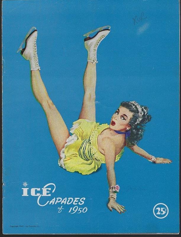 Ice Capades Tenth Edition 1950 Program Walt Disney Toy Shop/Bobby Sprecht