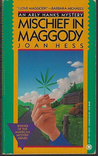 Mischief in Maggody by Joan Hess Arly Hanks Cozy Mystery #2 1991