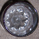Vintage Ruby Flashed Sunken Honeycomb Souvenir Goblet