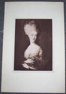 Print of a Lovely Eighteenth Century Lady