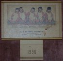 1936 Dionne Quintuplets Calendar From R. L. Parnell Co