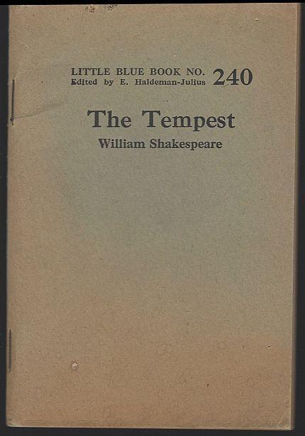 Tempest by William Shakespeare Little Blue Book #240 Haldeman-Julius