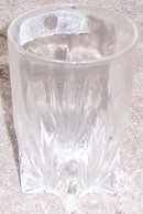 Vintage Federal Glass Star Juice Tumbler