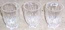 Set of Three Vintage Star Juice Tumblers