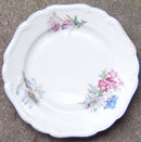 US Zone Germany Jaeger Bread and Butter Plate with Flowers