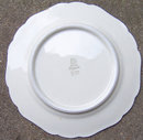 US Zone Germany Jaeger Bread and Butter Plate with Flowers