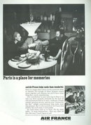 Air France Paris is For Memories 1967 Magazine Ad