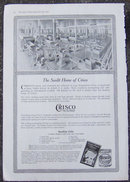 Crisco Sunshine Cake, Sunlit Home 1916 Advertisement