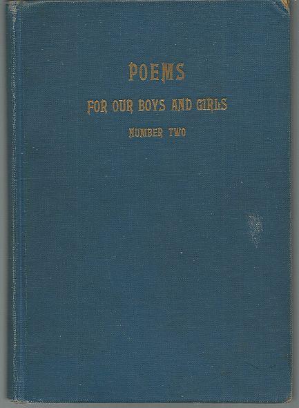 Poems for Our Boys and Girls Number II by Lina Ressler Mennonite Publishing
