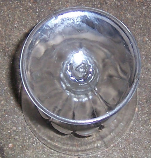 Vintage Federal Wide Panel Cordial Clear Glass