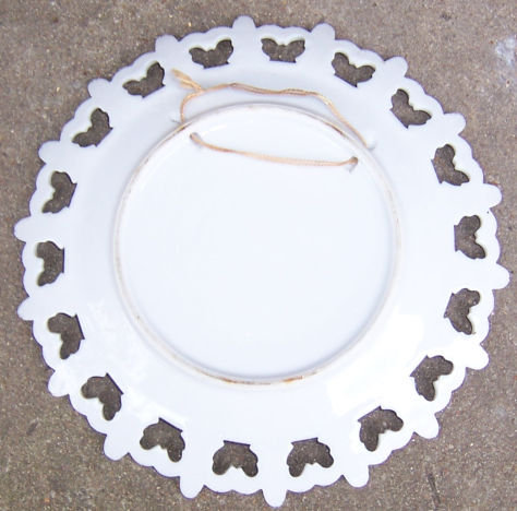Last Supper Collectors Plate with Fleur De Lis Edge